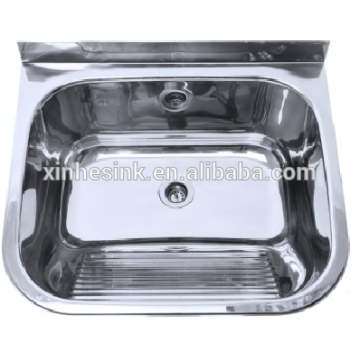 Above counter 304 stainless steel small size sink with bracket